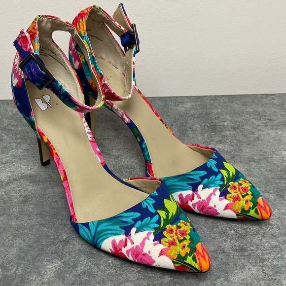Floral and Fabulous Bp Heels - Size 7M - Picture 11 of 12